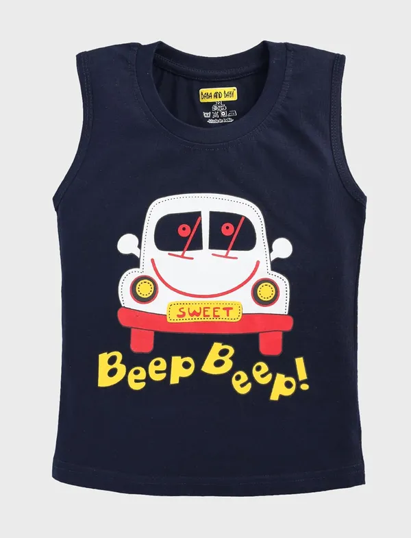 Multicolor_Kids_Printed_Sleeveless_Cotton_T-Shirt_Vest_For_Boys