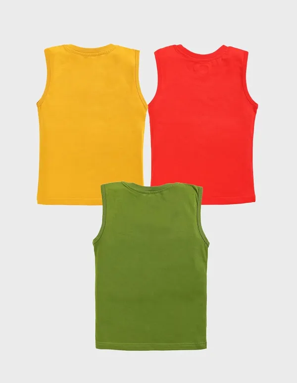 Multicolor_Kids_Printed_Sleeveless_Cotton_T-Shirt_Vest_For_Boys