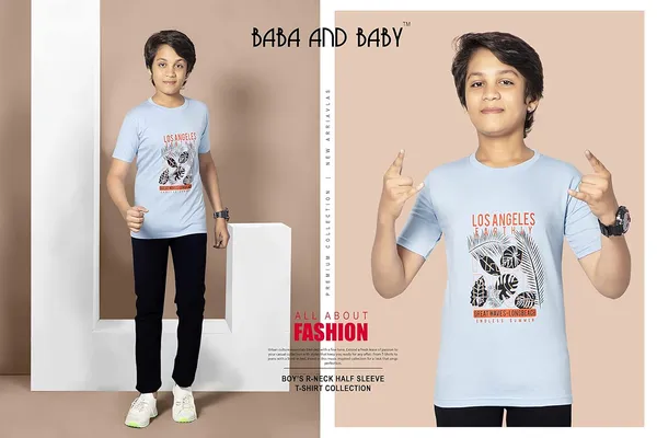 Sky_Blue_Half_Sleeves_Round_Neck_Cotton_Printed_T-Shirt_For_Boys