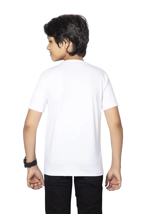 White_Half_Sleeves_Round_Neck_Cotton_Printed_T-Shirt_For_Boys