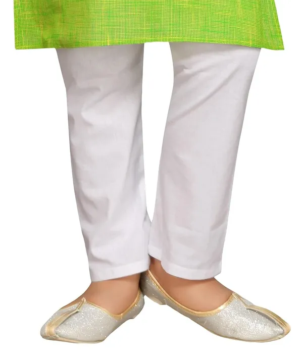 Parrot_Green_Boys_Cotton_Kurta_Pyjama_Set