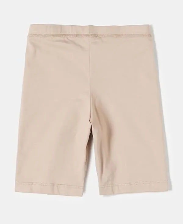Beige_Girls_Solid_Cotton_Elastane_Stretch_Cycling_Shorts_With_Ultrasoft_Waistband