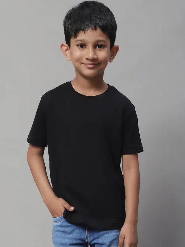 Black_Premium_Boys_&_Girls_T-Shirt