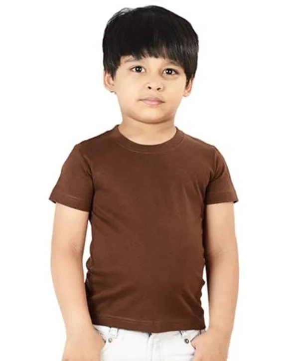 Brown_Premium_Boys_&_Girls_T-Shirt