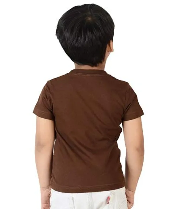 Brown_Premium_Boys_&_Girls_T-Shirt