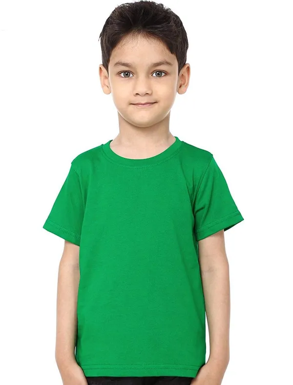 Green_Premium_Boys_&_Girls_T-Shirt
