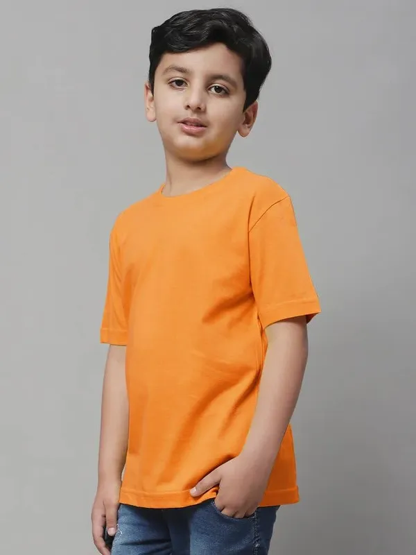 Orange_Premium_Boys_&_Girls_T-Shirt