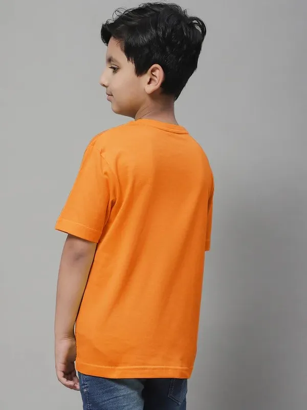Orange_Premium_Boys_&_Girls_T-Shirt