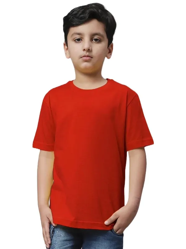 Red_Premium_Boys_&_Girls_T-Shirt