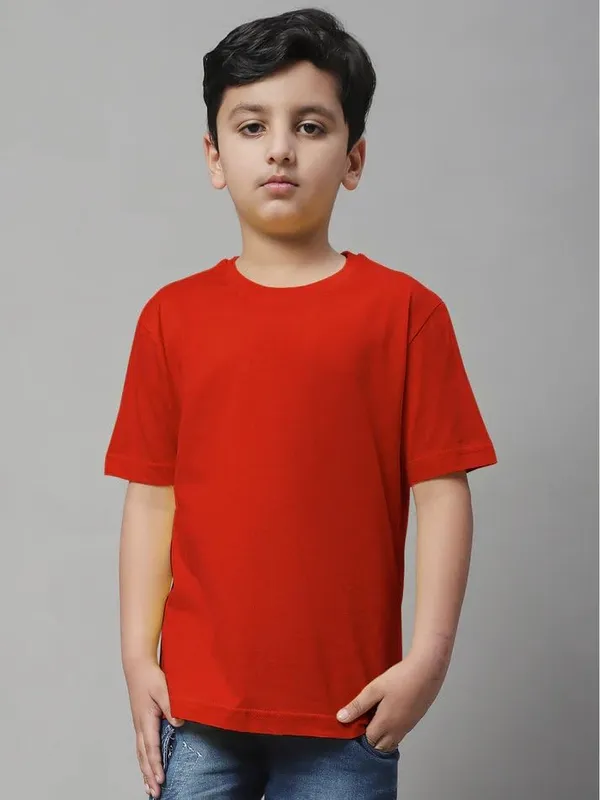 Red_Premium_Boys_&_Girls_T-Shirt