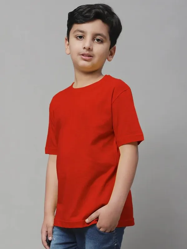 Red_Premium_Boys_&_Girls_T-Shirt