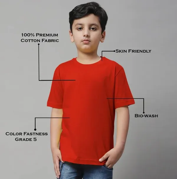Red_Premium_Boys_&_Girls_T-Shirt