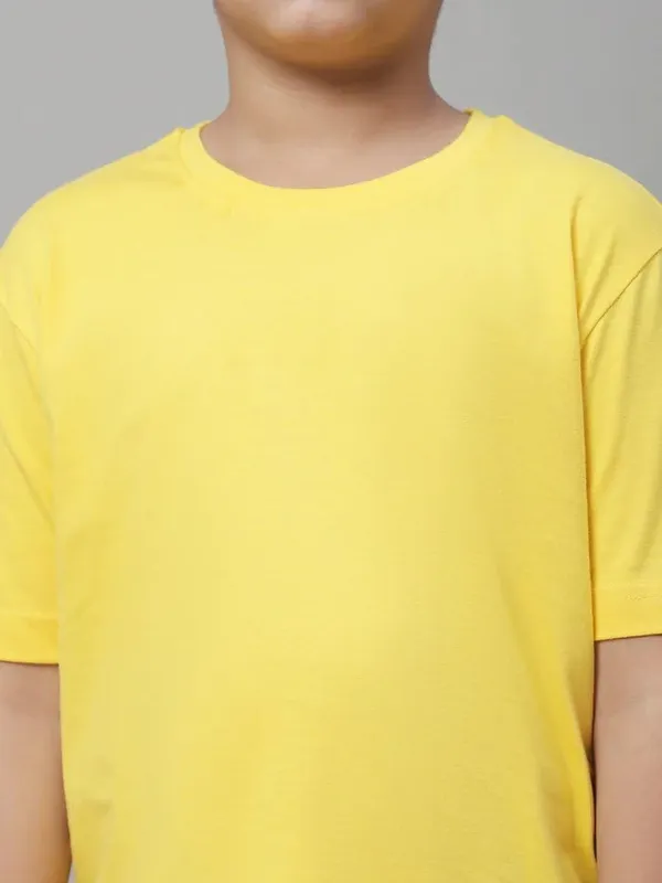 Yellow_Premium_Boys_&_Girls_T-Shirt