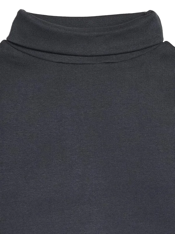 Black_Turtle_Neck_Cotton_T-Shirt_For_Boys_And_Girls