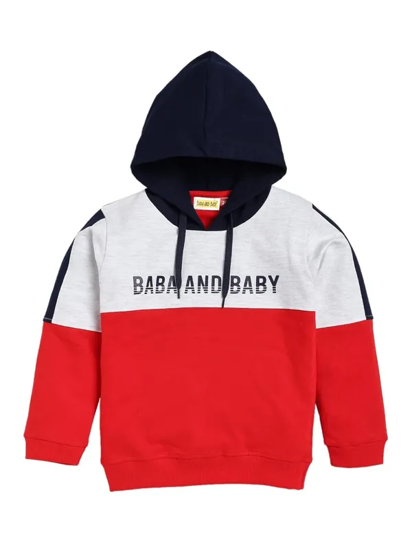 Red_Cotton_Lightweight_Hooded_Sweatshirt_For_Boys
