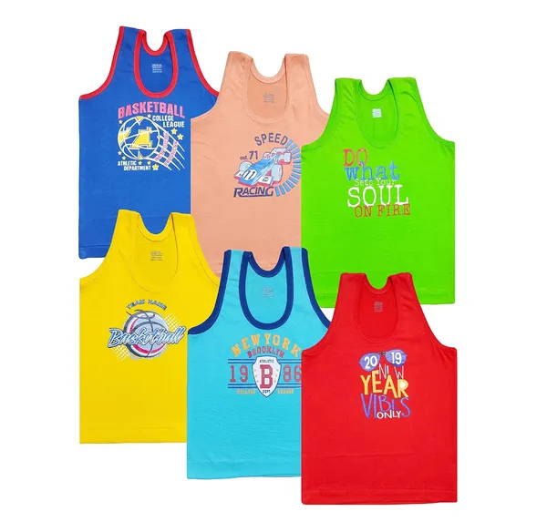 Multicolor_Cotton_Printed_Vest_For_Kids_-_Pack_Of_6