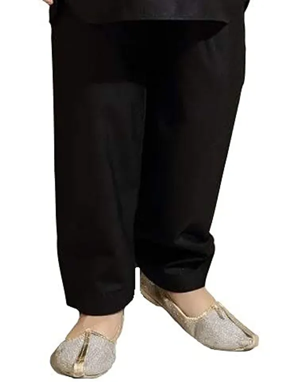 Black_Cotton_Boys_Pathani_Suit