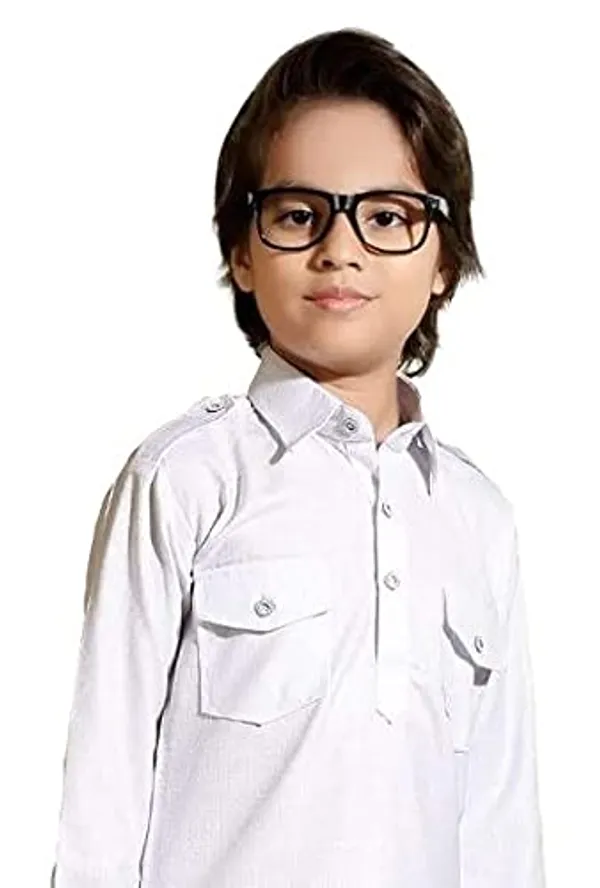 White_Cotton_Boys_Pathani_Suit