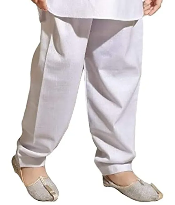White_Cotton_Boys_Pathani_Suit