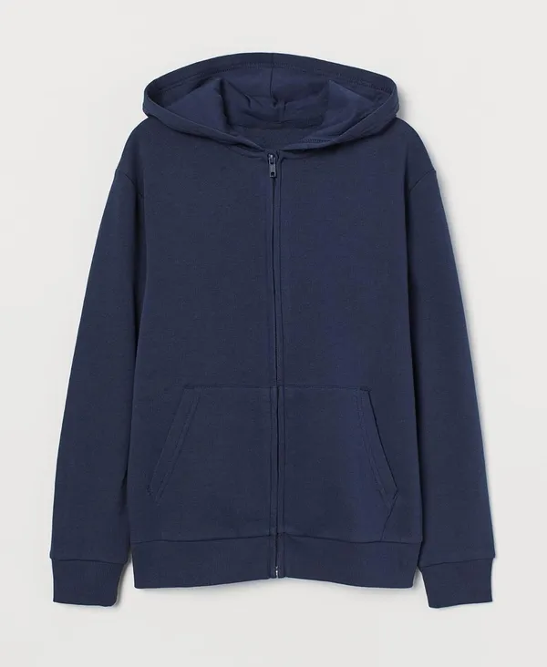 Navy_Blue_Boy_&_Girl_Cotton_Hooded_Hoodie