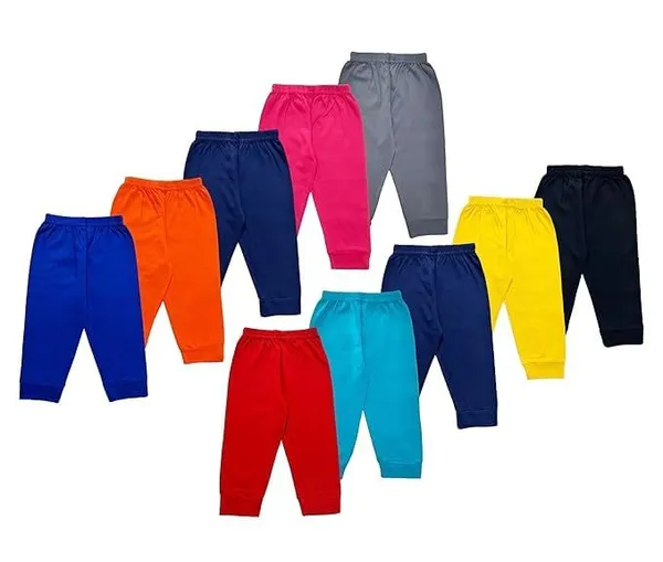 Multicolor_Regular_Fit_Cotton_Pyjama_Pants_For_Boys_And_Girls_-_Pack_Of_10