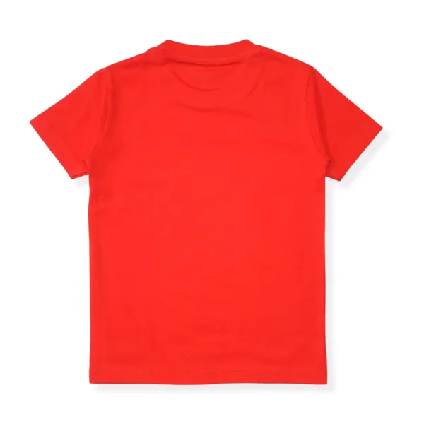 Red_Orange_Printed_Half_Sleeves_Round_Neck_Cotton_T-Shirt_For_Boys