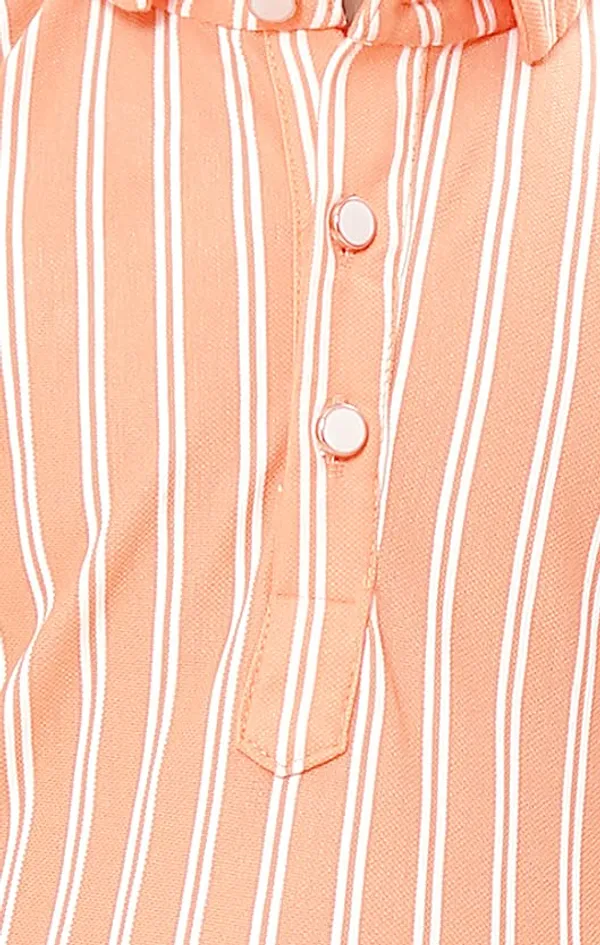 Orange_Striped_Cotton_Boys_Pathani_Suit