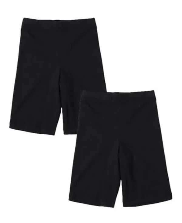 Black_Girls_Solid_Cotton_Elastane_Stretch_Cycling_Shorts_With_Ultrasoft_Waistband_(Pack_Of_2)