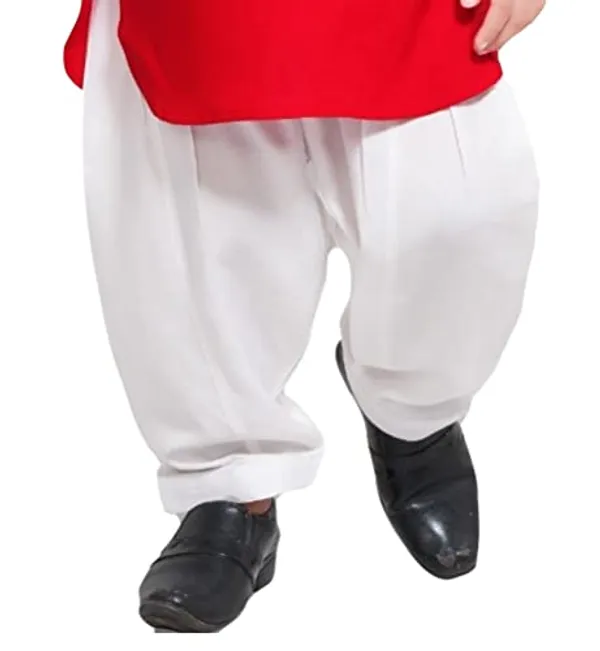 Red_Cotton_Boys_Pathani_Suit