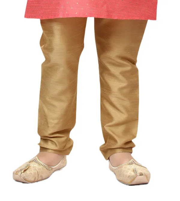 Pink_Boys_Traditional_Printex_Silk_Kurta_Pyjama_Set