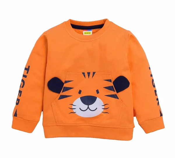 Orange_Long_Sleeves_Round_Neck_T-Shirt_And_Pant_Set_For_Boys