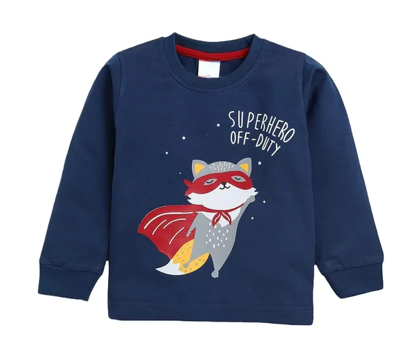 Blue_Long_Sleeves_Round_Neck_T-Shirt_And_Pant_Set_For_Baby_Boys