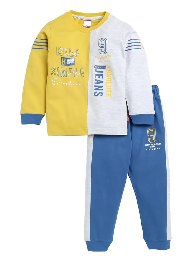 Yellow_Cotton_Full_Sleeve_Lightweight_Tracksuit_For_Boys
