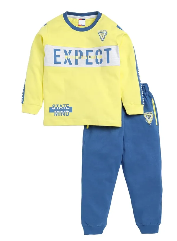 Yellow_Cotton_Full_Sleeve_Lightweight_Tracksuit_For_Boys