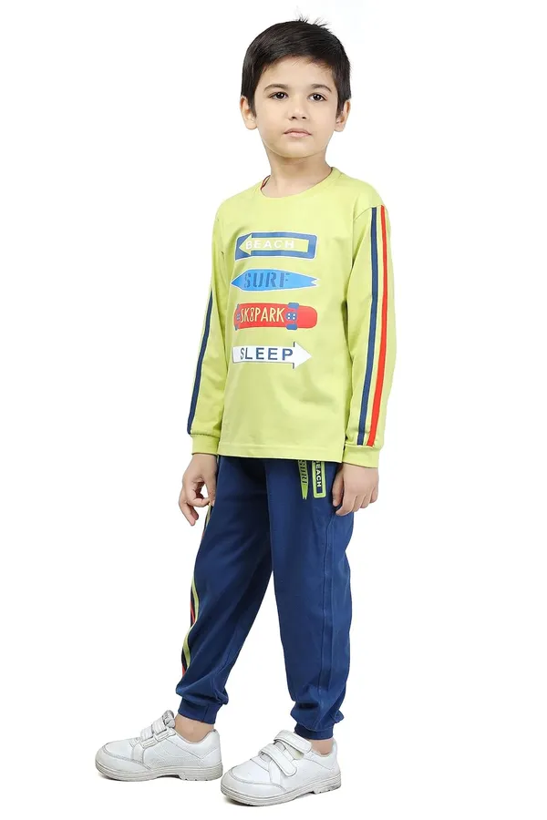 Lime_Cotton_Full_Sleeve_Lightweight_Tracksuit_For_Boys