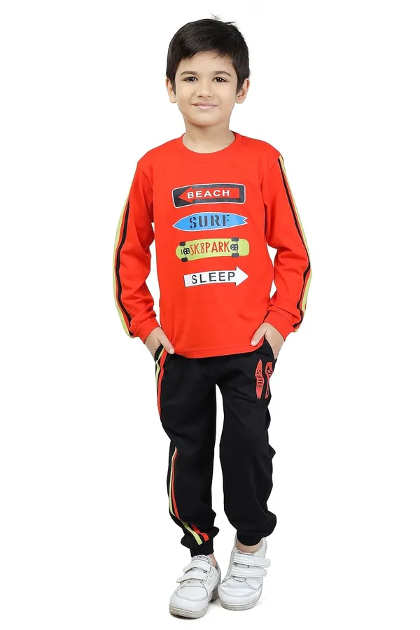 Orange_Cotton_Full_Sleeve_Lightweight_Tracksuit_For_Boys