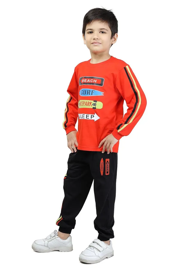 Orange_Cotton_Full_Sleeve_Lightweight_Tracksuit_For_Boys