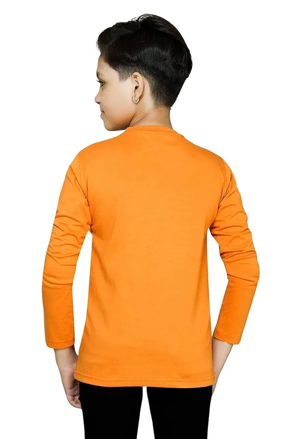 Mustard_Full_Sleeves_Round_Neck_Cotton_Printed_T-Shirt_For_Boys