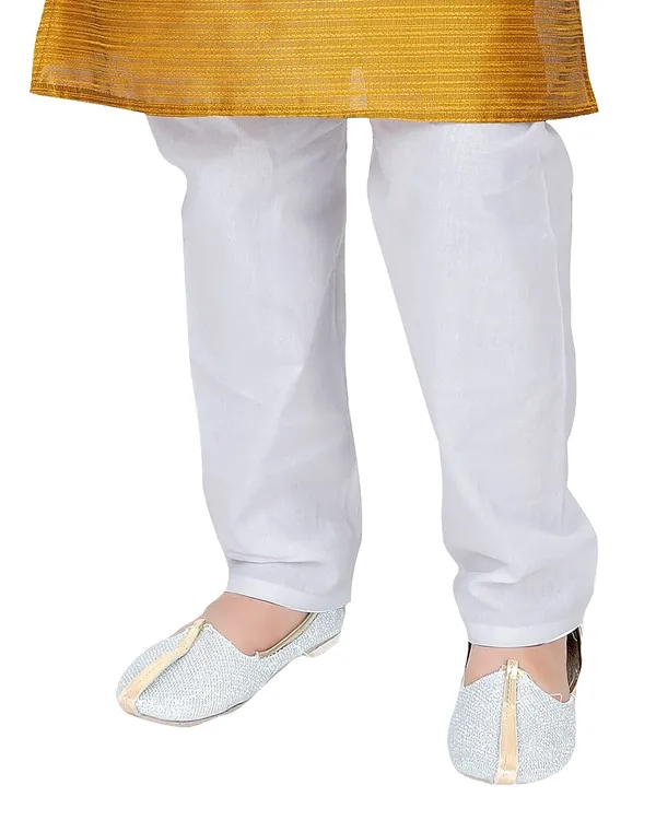 Gold_Zari_Work_Kurta_Pyjama_Set_For_Kids