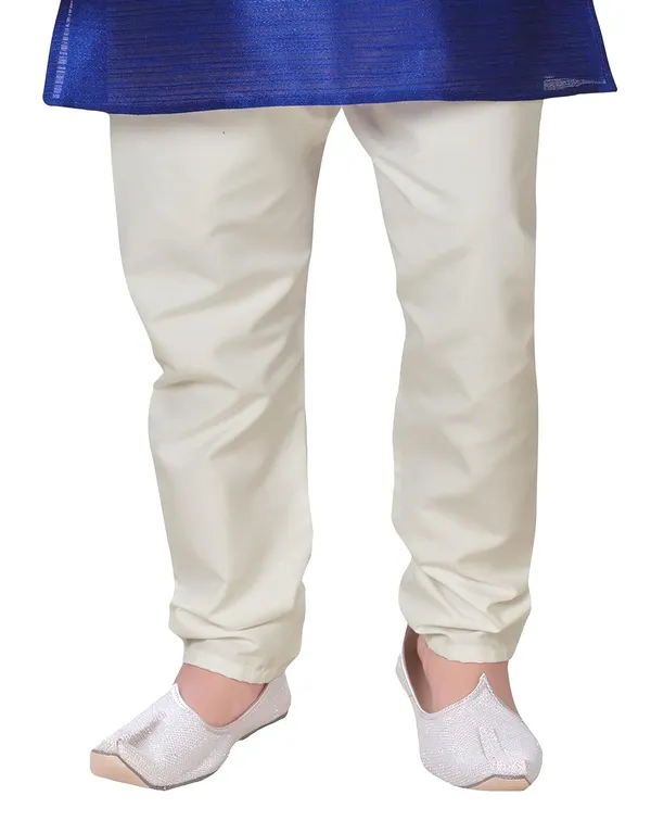 Royal_Blue_Zari_Work_Kurta_Pyjama_Set_For_Kids