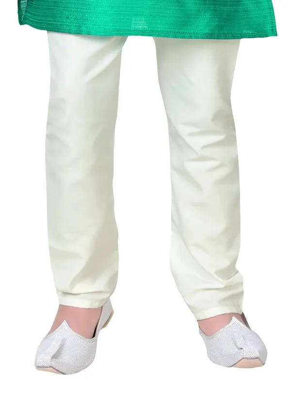 Seafoam_Green_Zari_Work_Kurta_Pyjama_Set_For_Kids