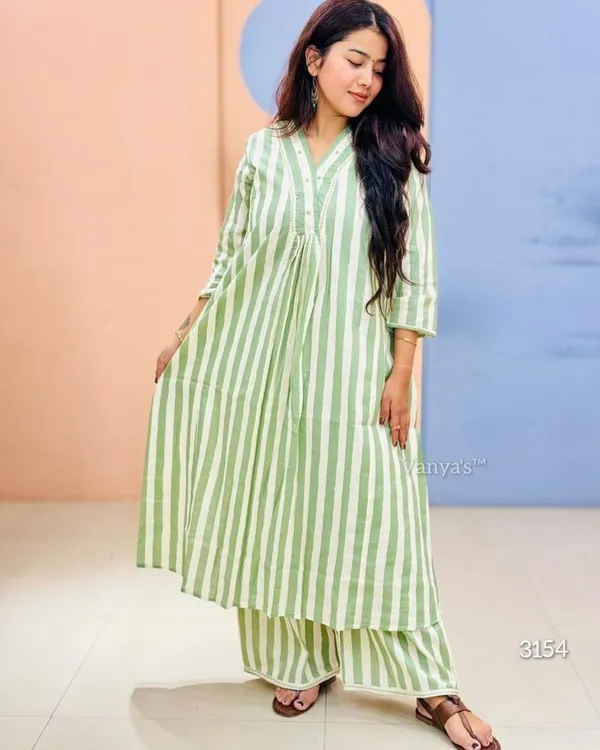 Green_&_White_Beautiful_Co-ord_Set_For_Women