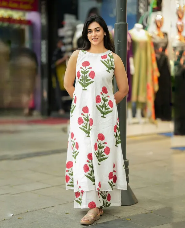 COtton_Printed_Kurti_and_Palazzo_Set