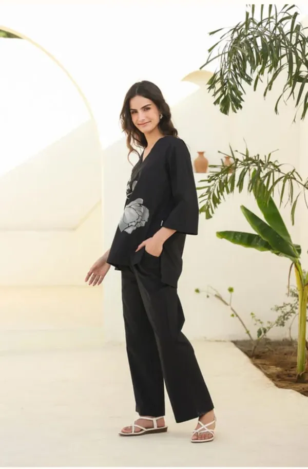 Black_Cotton_Co-ord_Set_For_Women