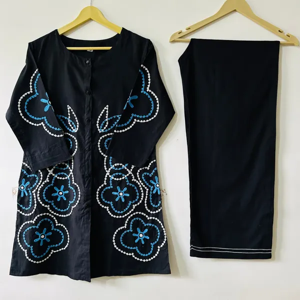 Black_Cotton_Embroidery_Co-ord_Set_For_Women