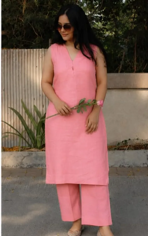 Cotton_Flex_Kurti_and_Pant_Set