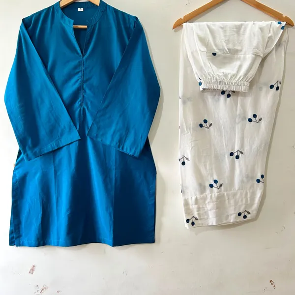 Cotton_Kurti_with_Farshi_Salwar_Style_Set
