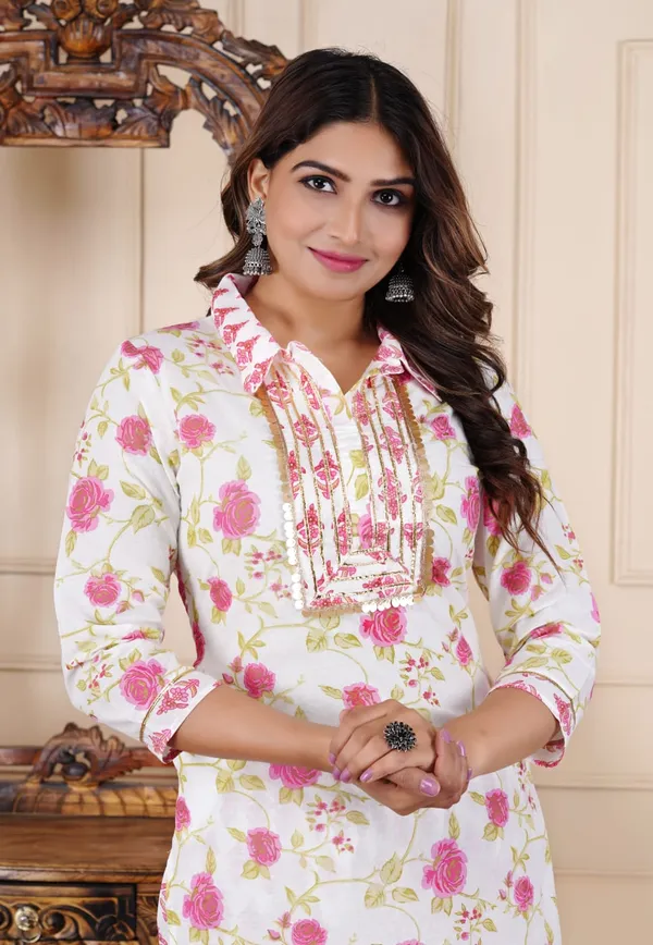 Cotton_Printed_Kurti_and_Pathani_Pant_Set