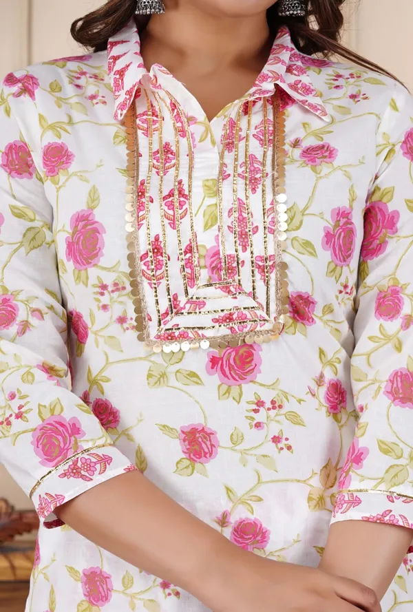 Cotton_Printed_Kurti_and_Pathani_Pant_Set