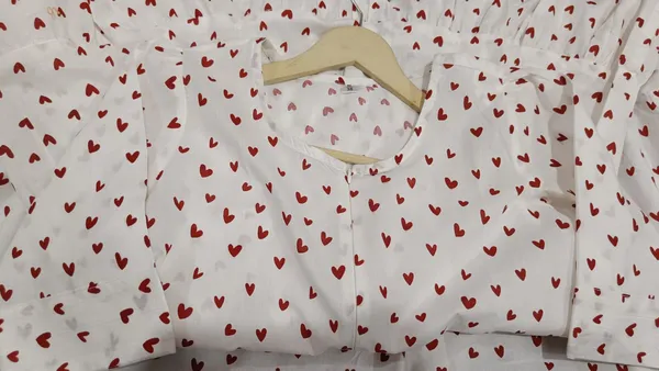 Cream_Cotton_Printed_Midi/Gown_For_Women